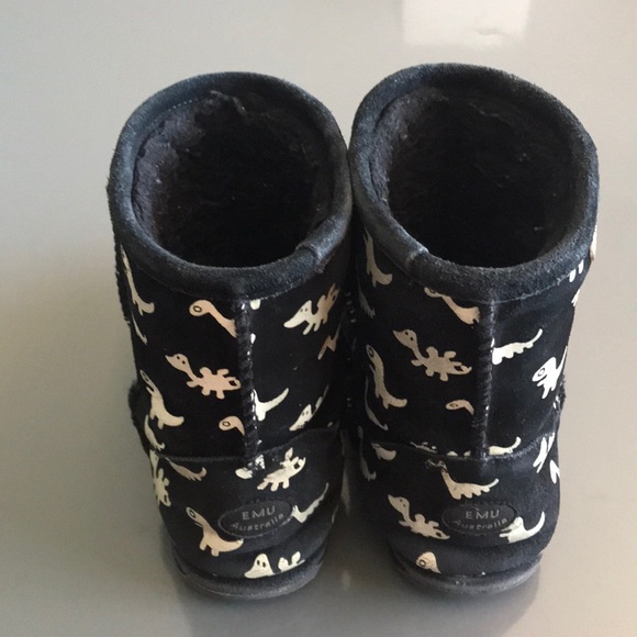 EMU GITD Dino Slipper Boots size 1 - Picture 3 of 13